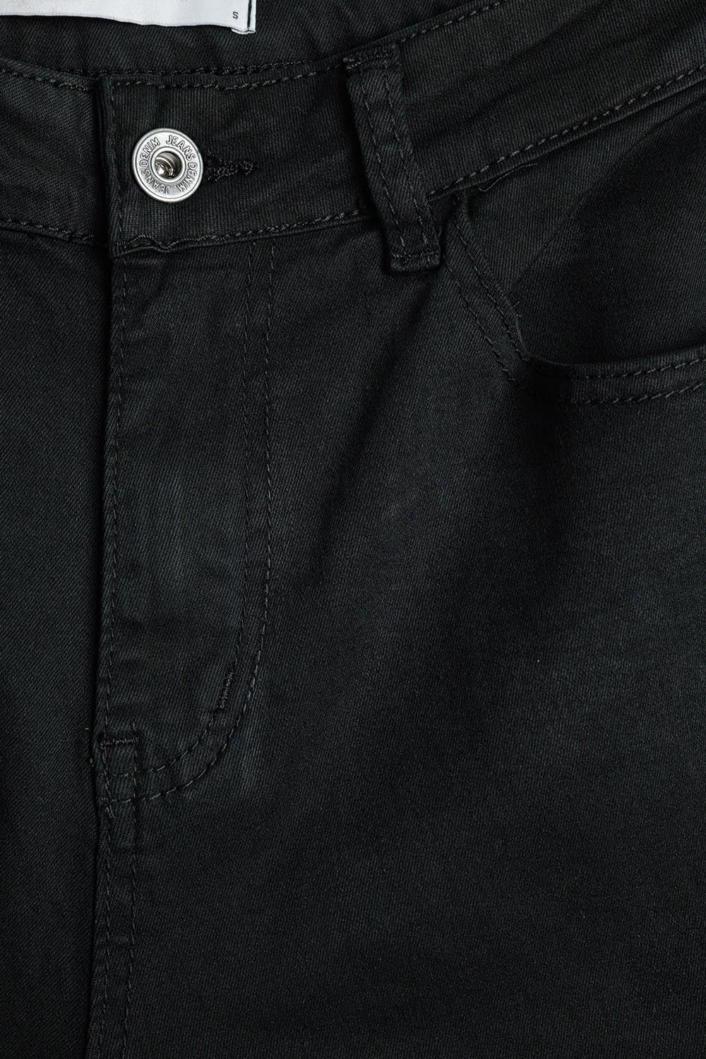 Comfortable stretch jeans with barrel leg in black - Coloured Jeans