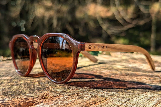 Luma Sunglasses - Clovelly - Amber - Clothing