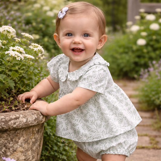 Georgia Short Blouse & Bloomer Set - Baby & Toddler Clothing