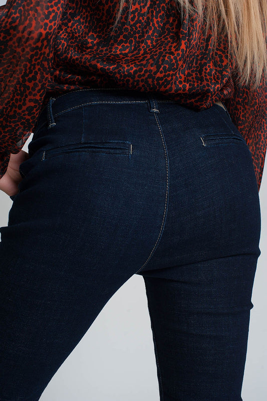 Jeans skinny cut chino style - Denim