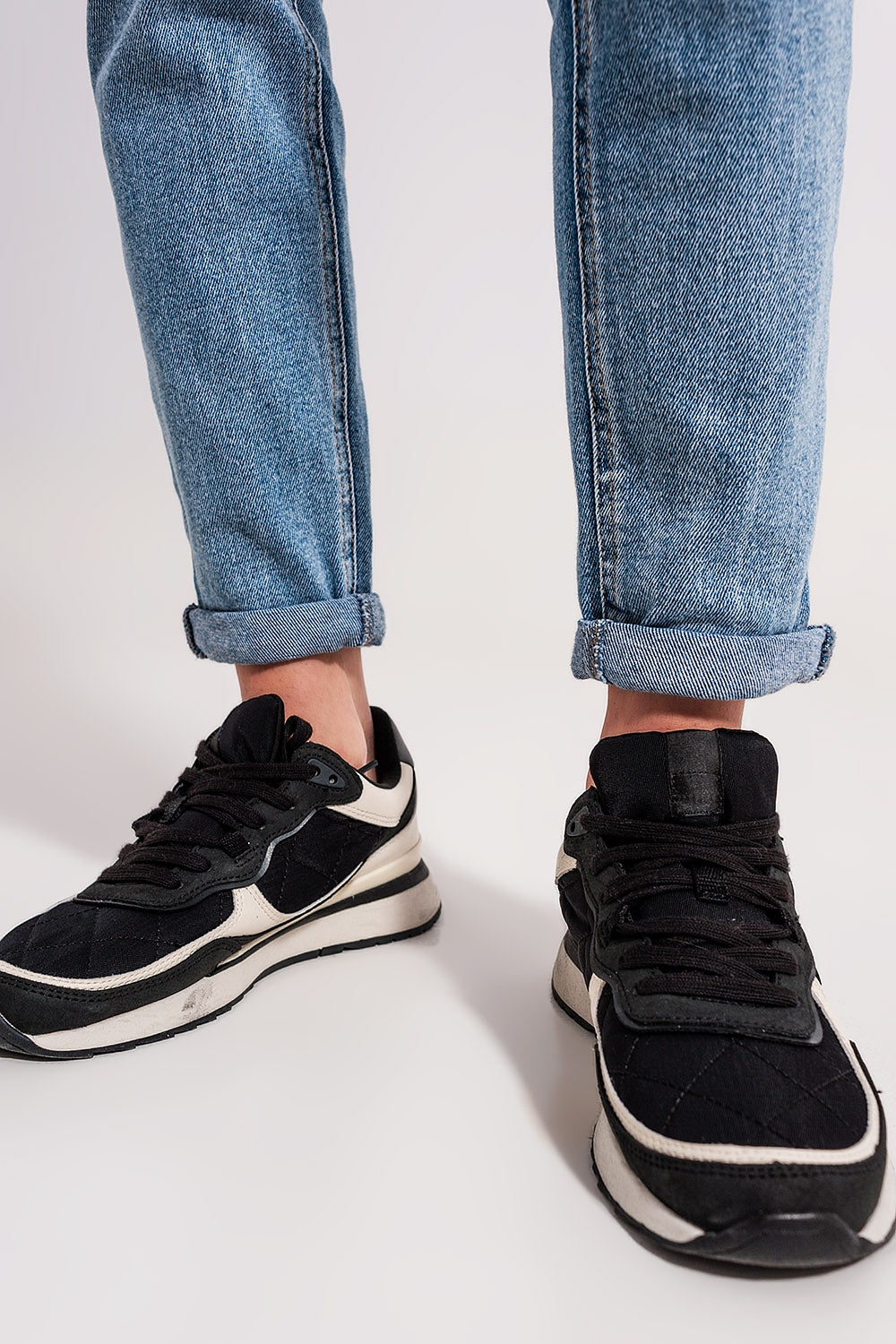 Bleached push up jeans - Denim