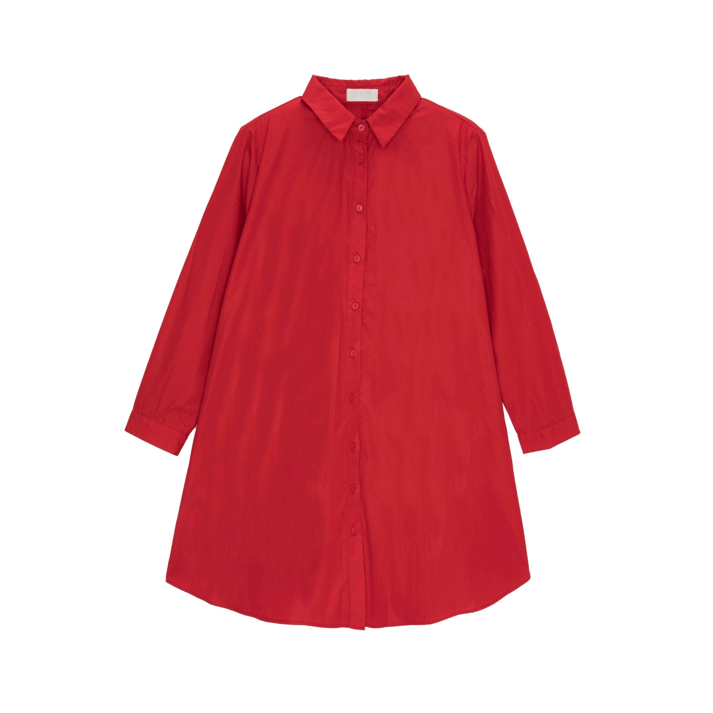 Oversized shirt in bold red - Shirts