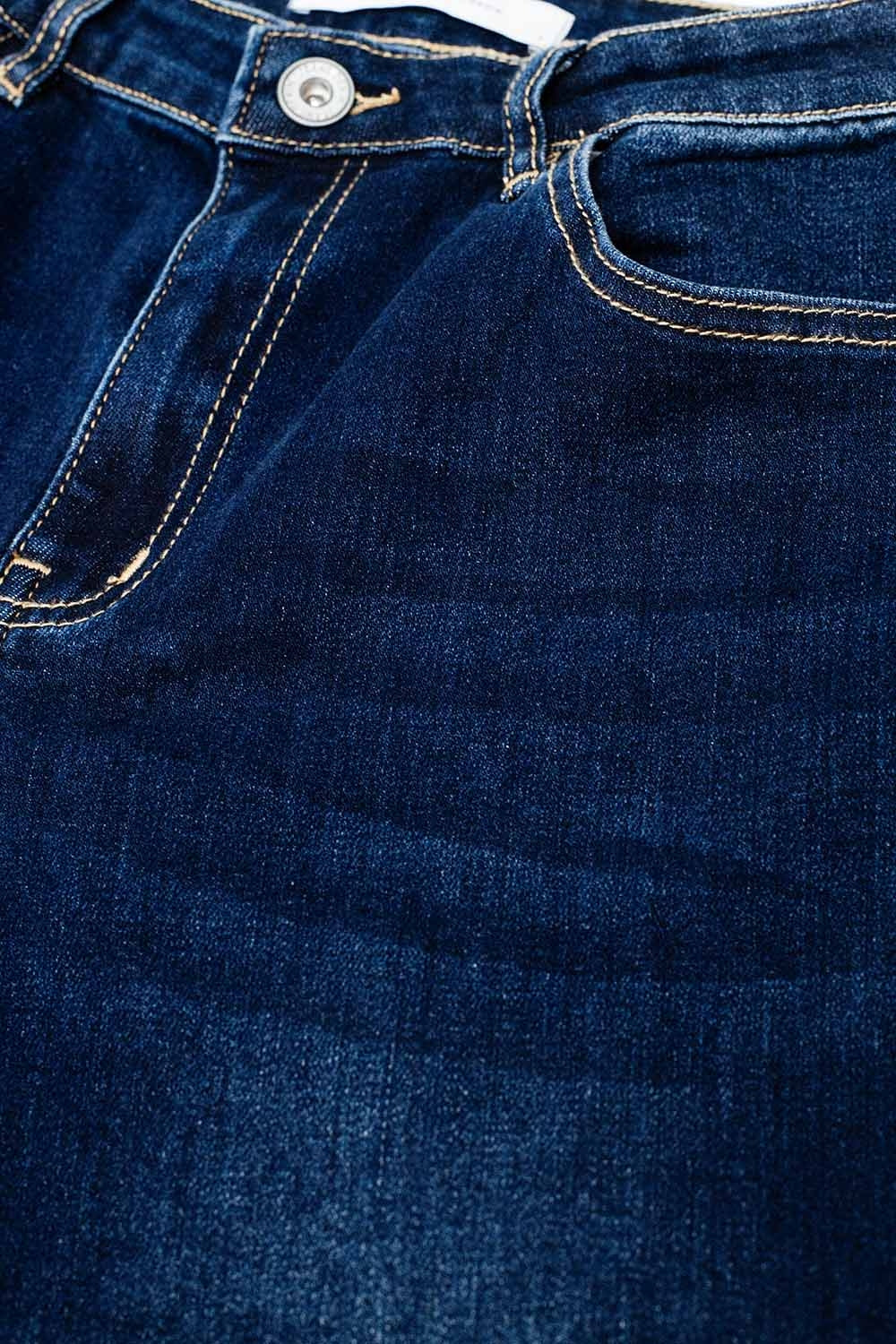 Dark wash wide leg 90's Jeans - Denim