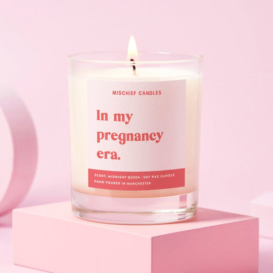 Mum To Be Gift Funny Pregnancy Gift Candle In My Pregnancy Era - Candles