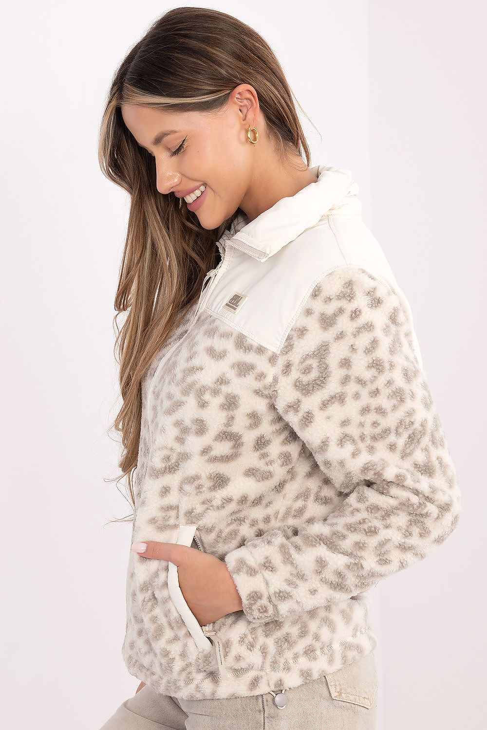 Animal Motif Jacket for Trendy Layering - Jackets