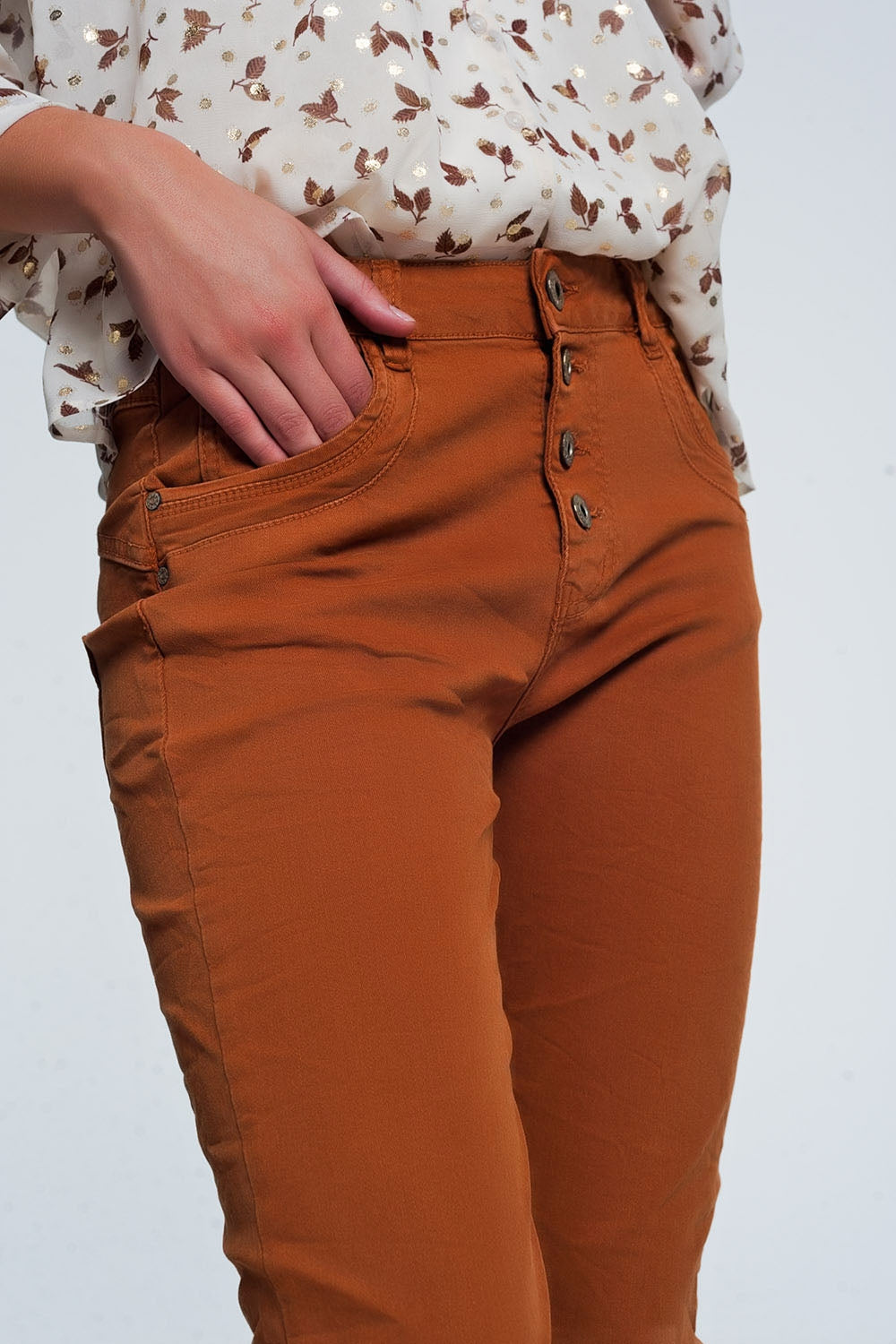 Caldera jeans with button closure - Jeans