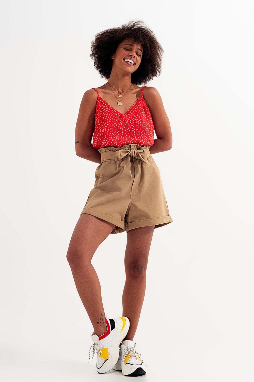 Cherry top in red - Tops