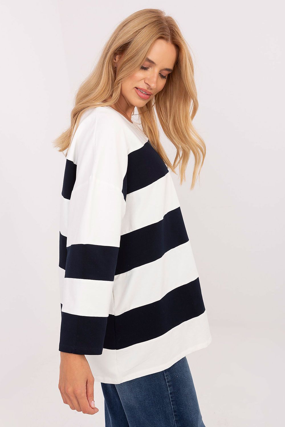 Relevance Classic Striped Pullover Women - Trendy Style - Sweaters