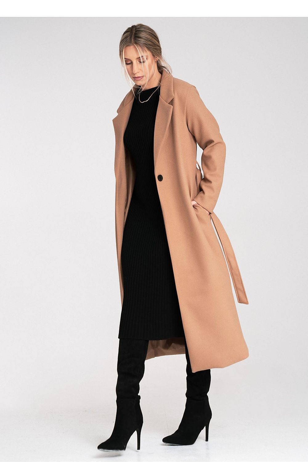Classic Winter Coat for Ladies - Trendy & Timeless - Coats & Jackets
