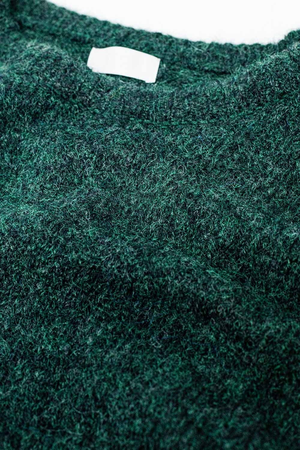 Cozy Balloon Sleeve Jumper in Emerald Green - Jumpers