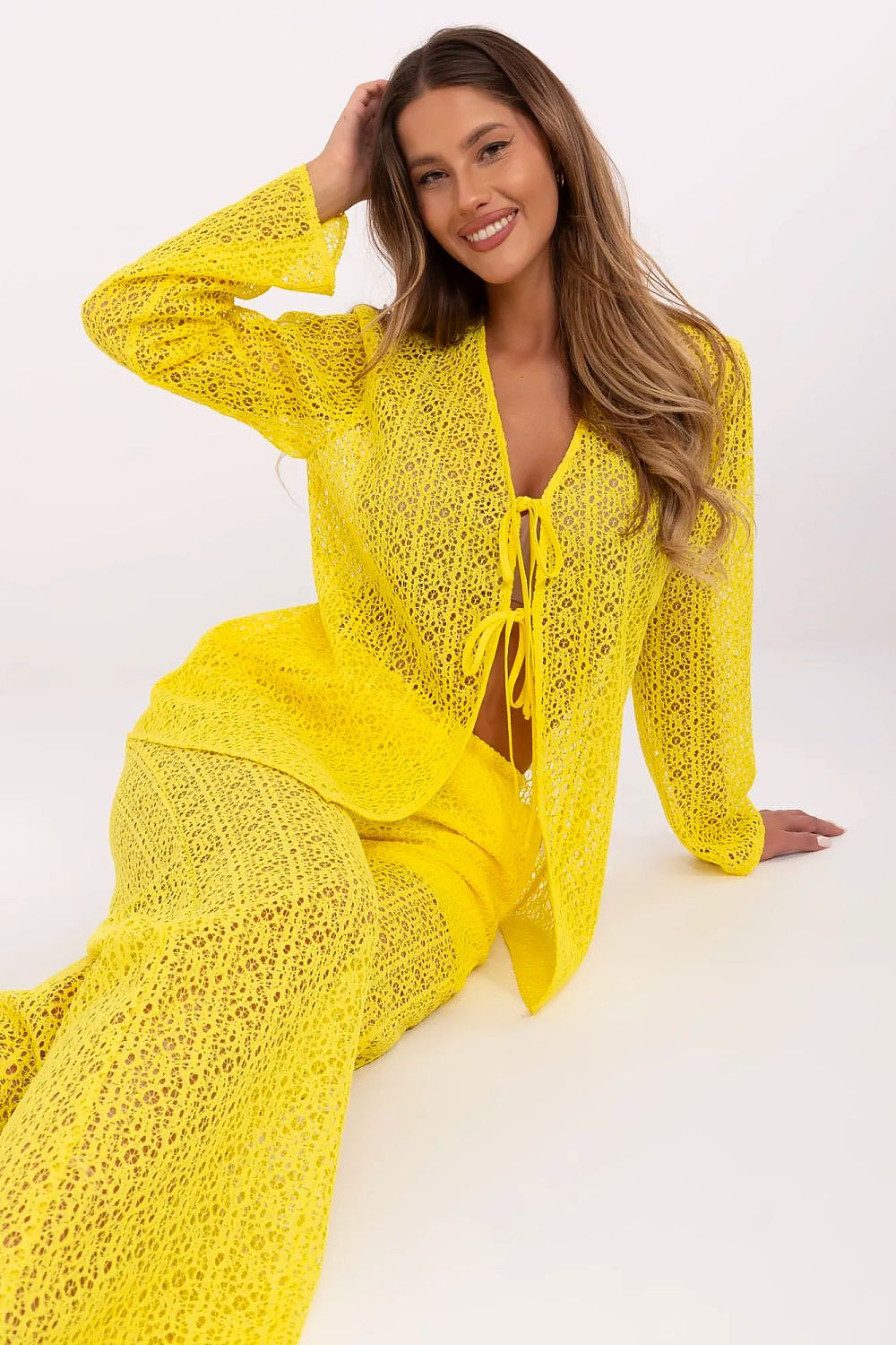 Crochet Two Piece Outfit Set - Stylish & Lightweight - Outfit Sets