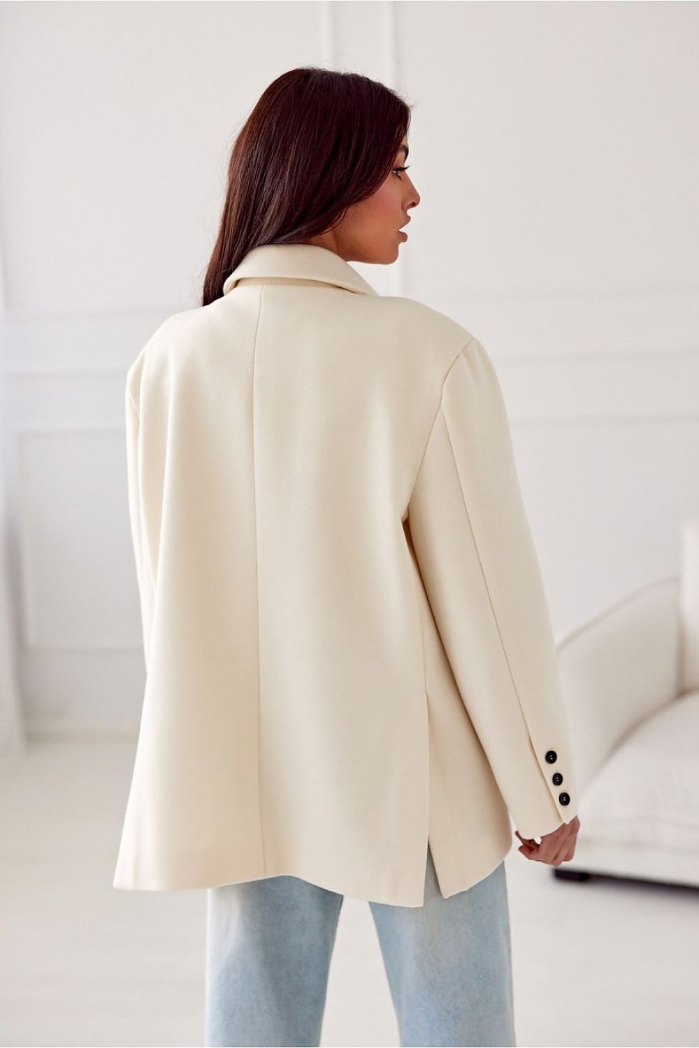 Voluminous Blazer With Lowered Shoulder - Blazers