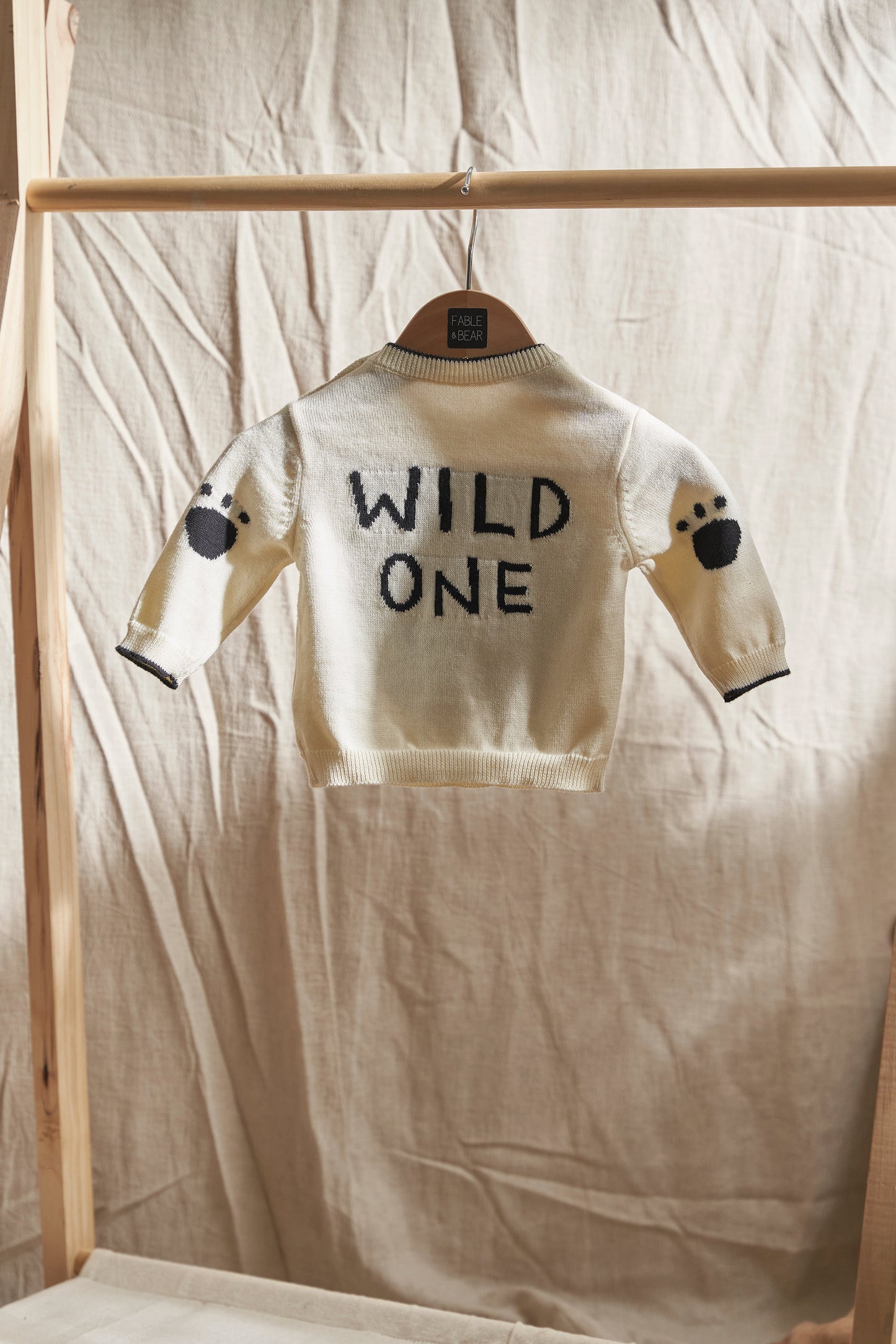 Fable and Bear Lion King Jumper for Baby Kids - Sweaters