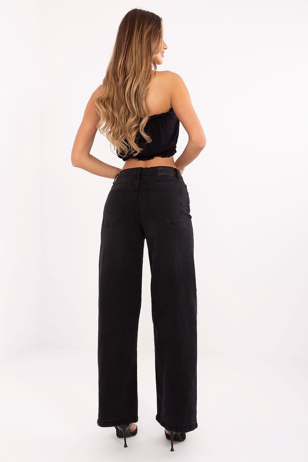 Sublevel High Waisted Wide Leg Jeans -