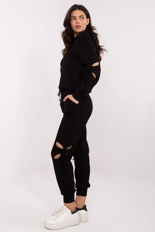 NM Ladies Matching Tracksuit with Cut Out Details - Outfit Sets