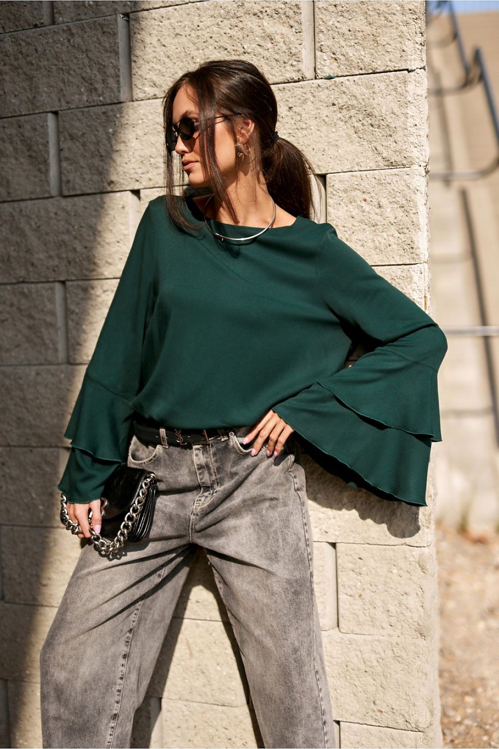 Roco Fashion Long Sleeve Blouse for Chic Outfits -