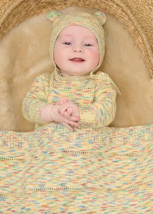 Mystic - Space Dye Knitted Baby Onesie - Baby & Children's One-Pieces