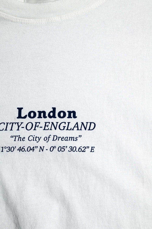 Oversized fit t-shirt with London grafic print - T-Shirts