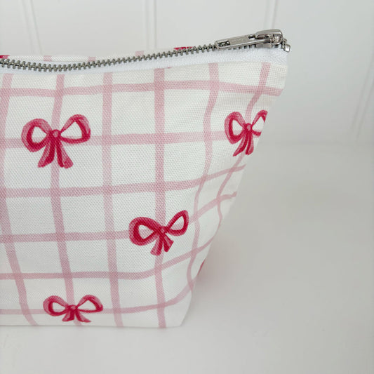 Nappy Wallet - Pink Bows - Baby & Toddler