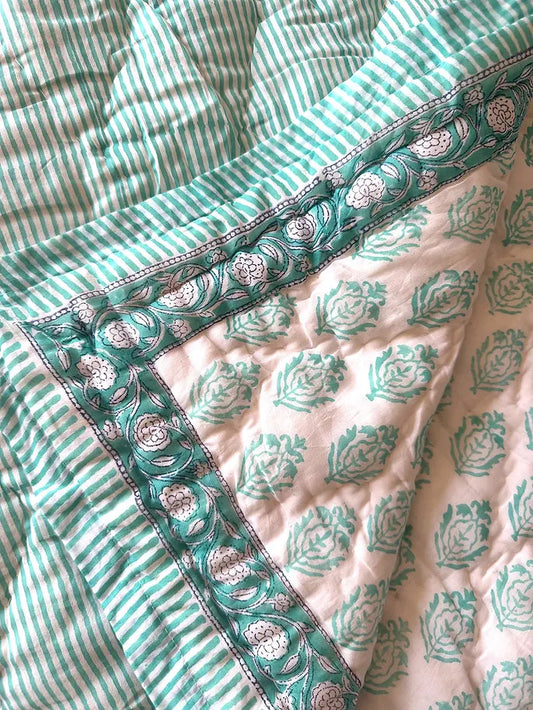 Quilt - Sea Blue - quilts
