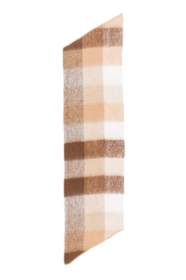 Scarf in beige and brown - Scarves