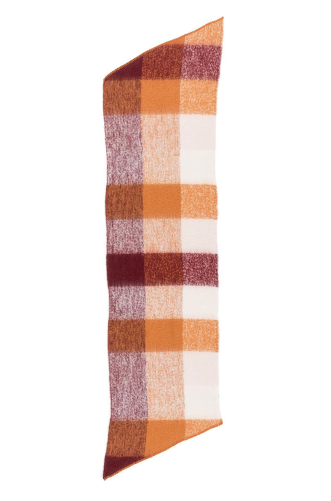 Scarf in orange & brown - Scarves