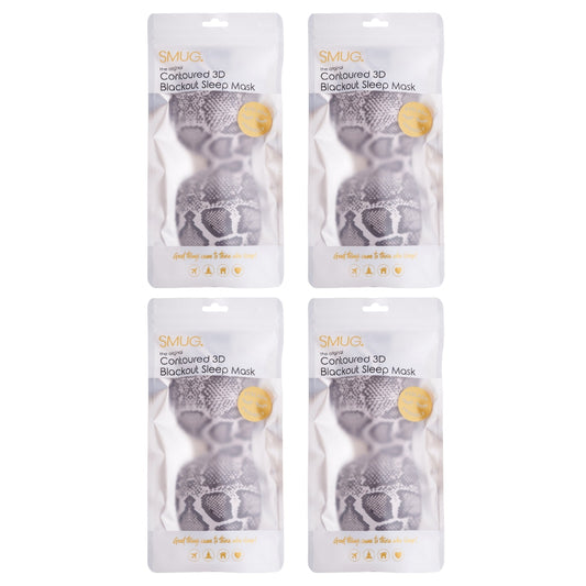 Contoured Sleep Mask Multipack Sets - Various Designs - Contoured Sleep Mask Set