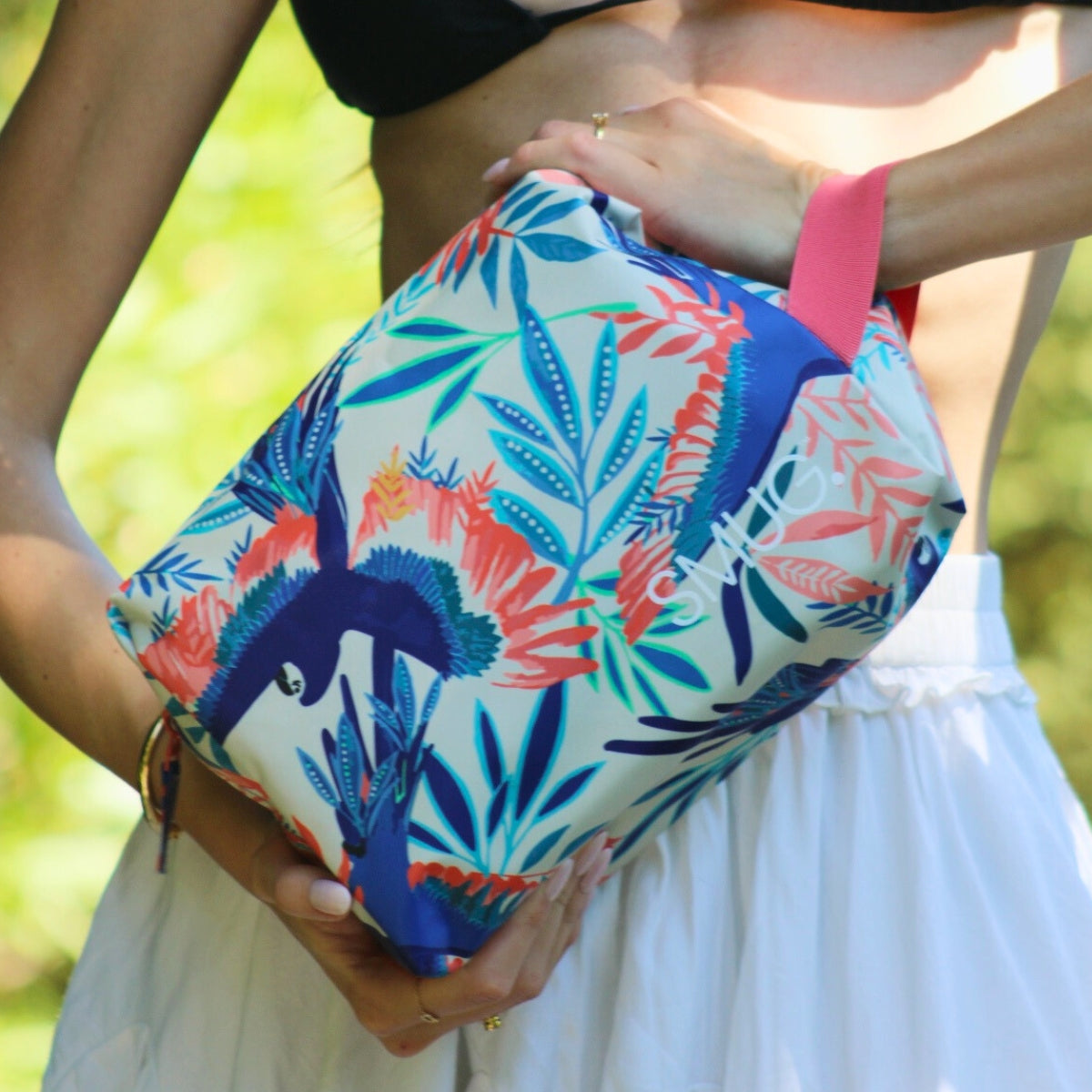 Wash Bag - Birds Print - Wash Bags
