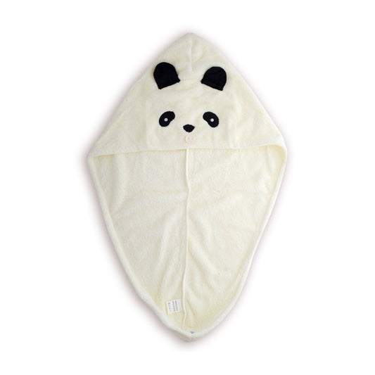 Novelty Hair Towel Wrap, Panda - Novelty Hair Towel Wrap