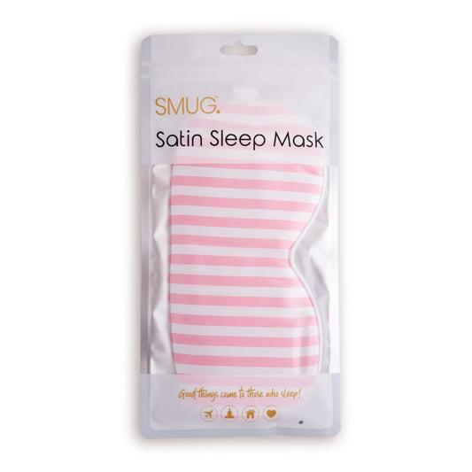 Satin Sleep Mask - Candy Shop Print - Satin Sleep Mask