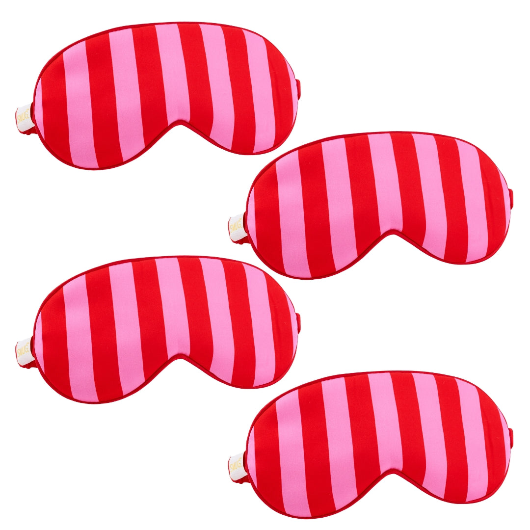 Satin Sleep Mask Multipack Sets - Various Designs Sweet Candy - Satin Sleep Mask Set