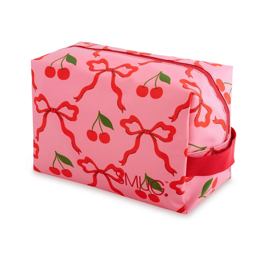Wash Bag - Red Cherries Print - Wash Bags