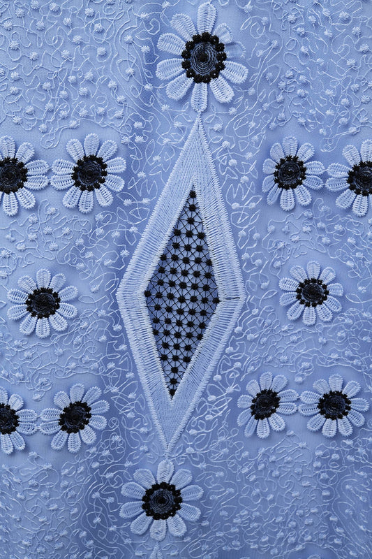 spagetti strap floral Maxi dress in blue - Dresses