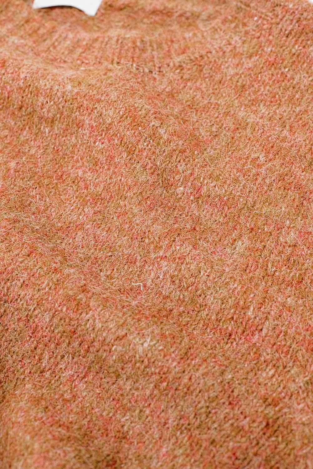 standard fit soft knit sweater in camel - Jumpers