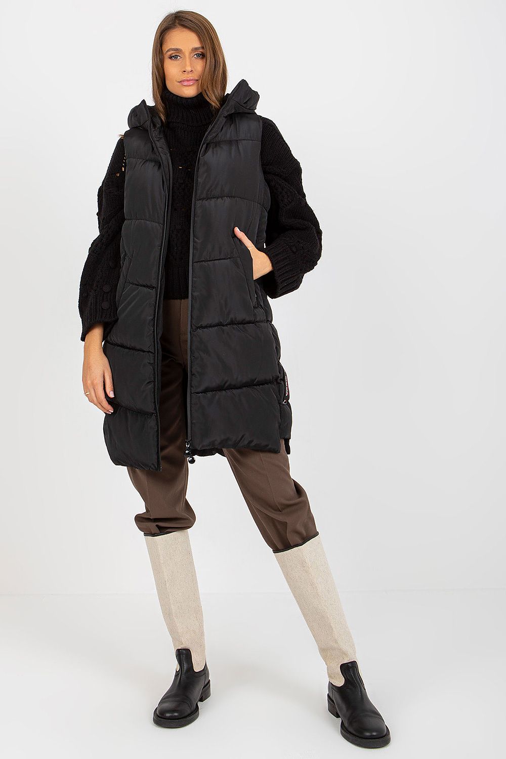 Stylish Warm Gilet for Layering - Vests