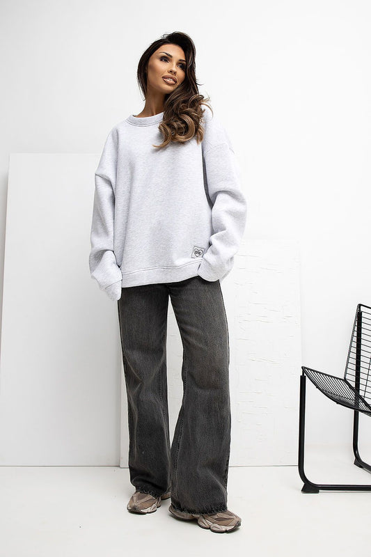Versatile Casual Jumper Women at Lua Boutique - Sweatshirt
