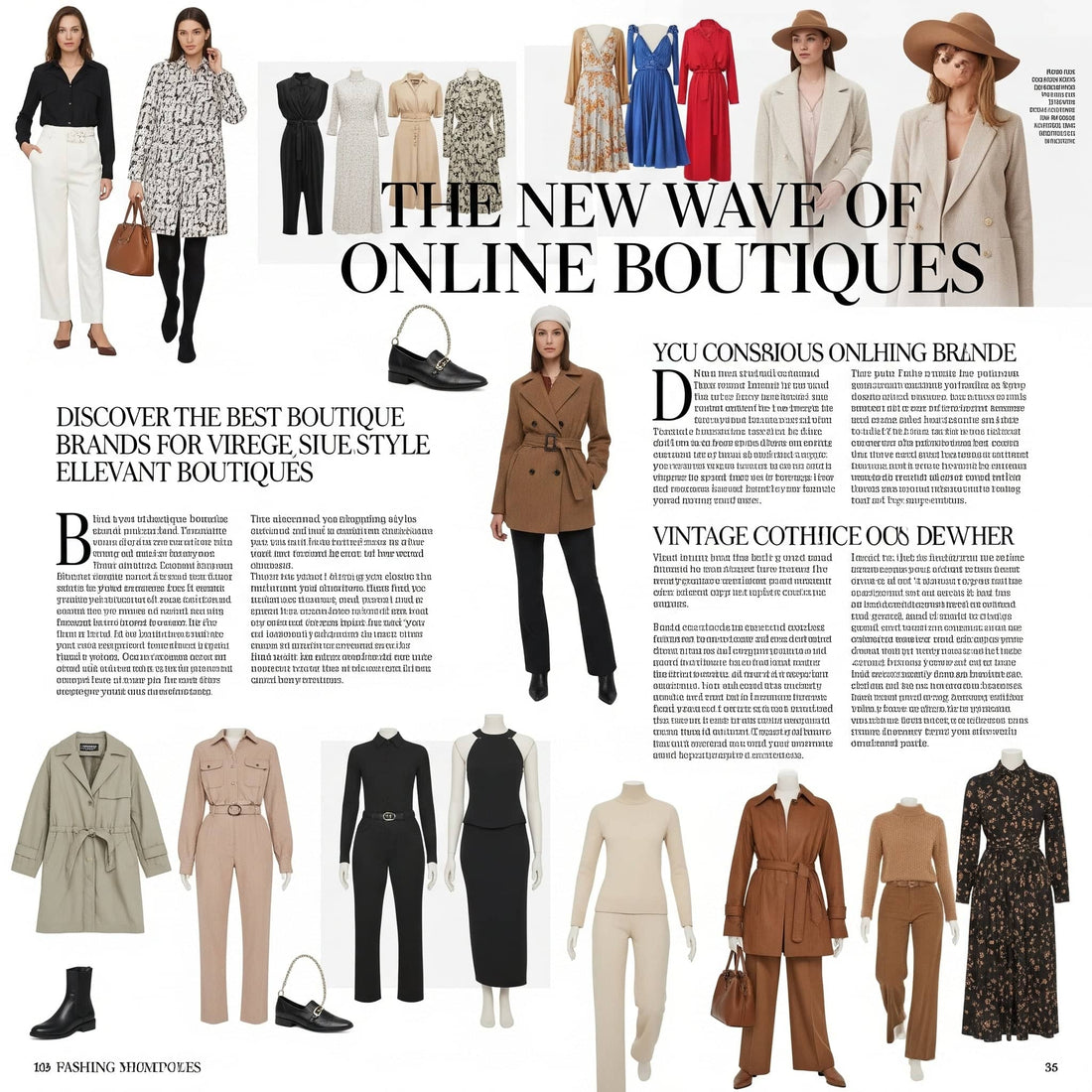 Navigating the New Wave of Online Clothing Boutiques: A Fashion-Focused Guide