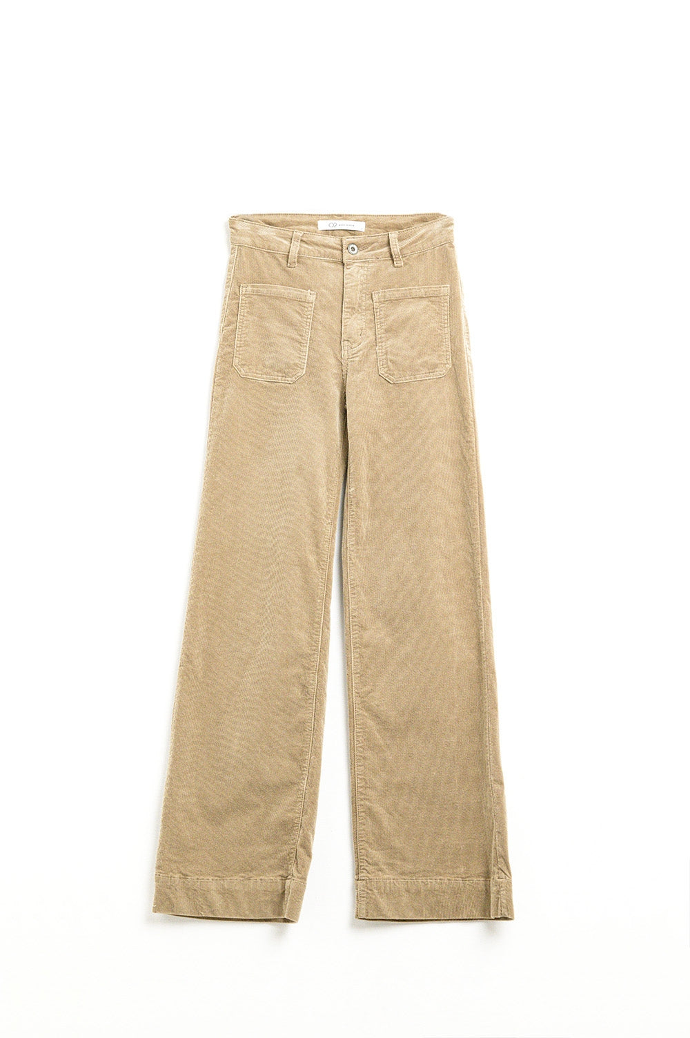 Straight Leg Corduroy Jeans in camel with pockets - Coloured Jeans