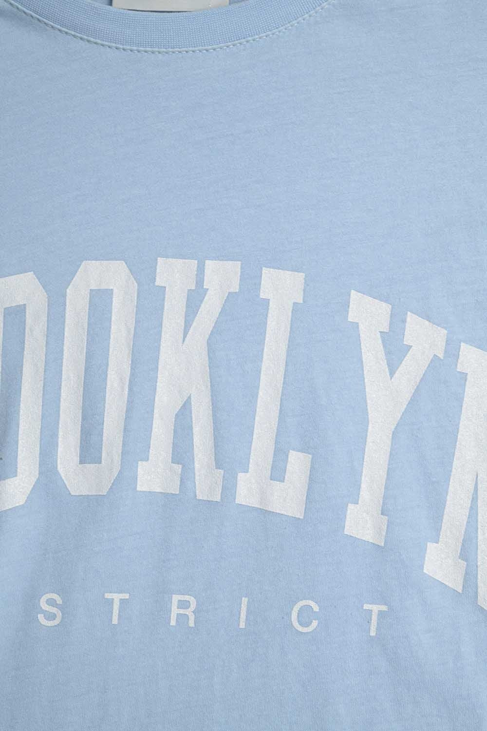 Brooklyn t shirt in blue - top