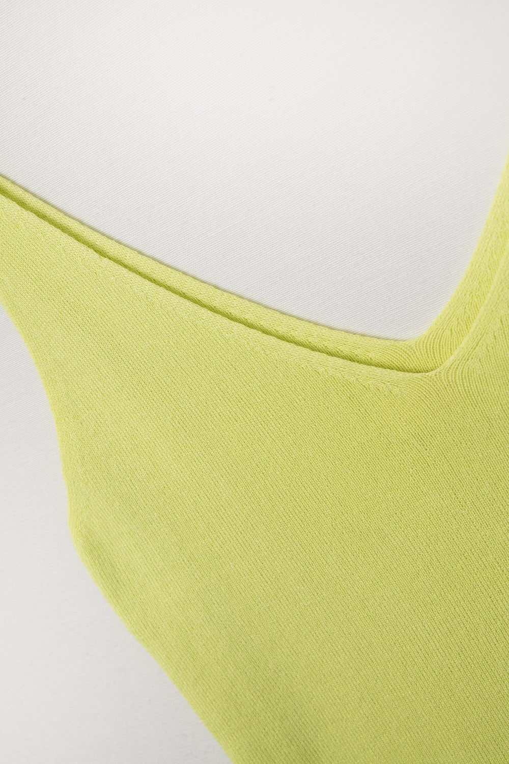 Comfy Ribbed Tank Top in Green