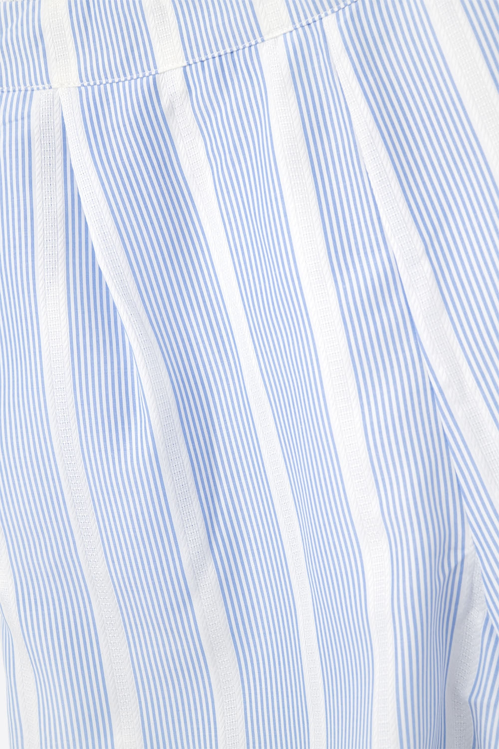 Blue and White Shorts with side pockets - trousers