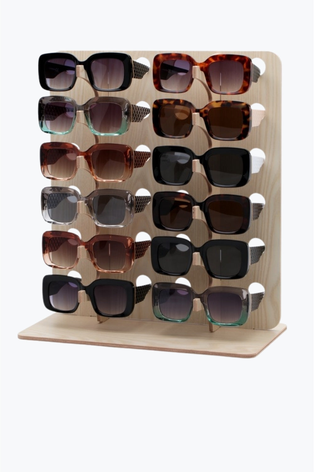 12 slot Sunglasses Display Stand