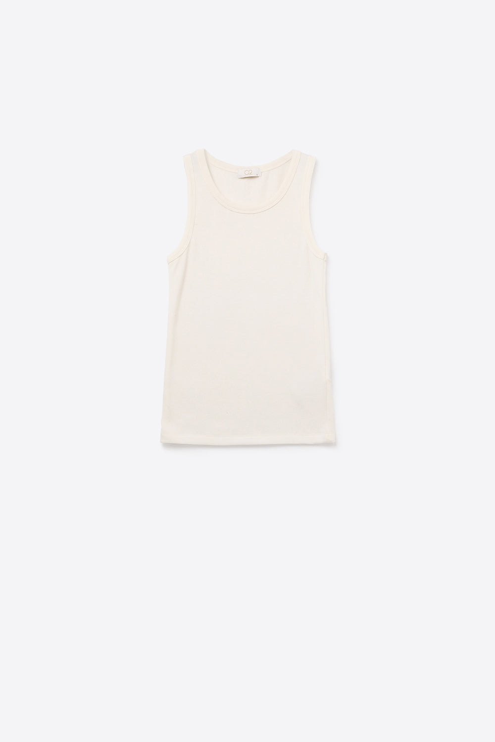Super Soft Knitted Basic Tank in Cream