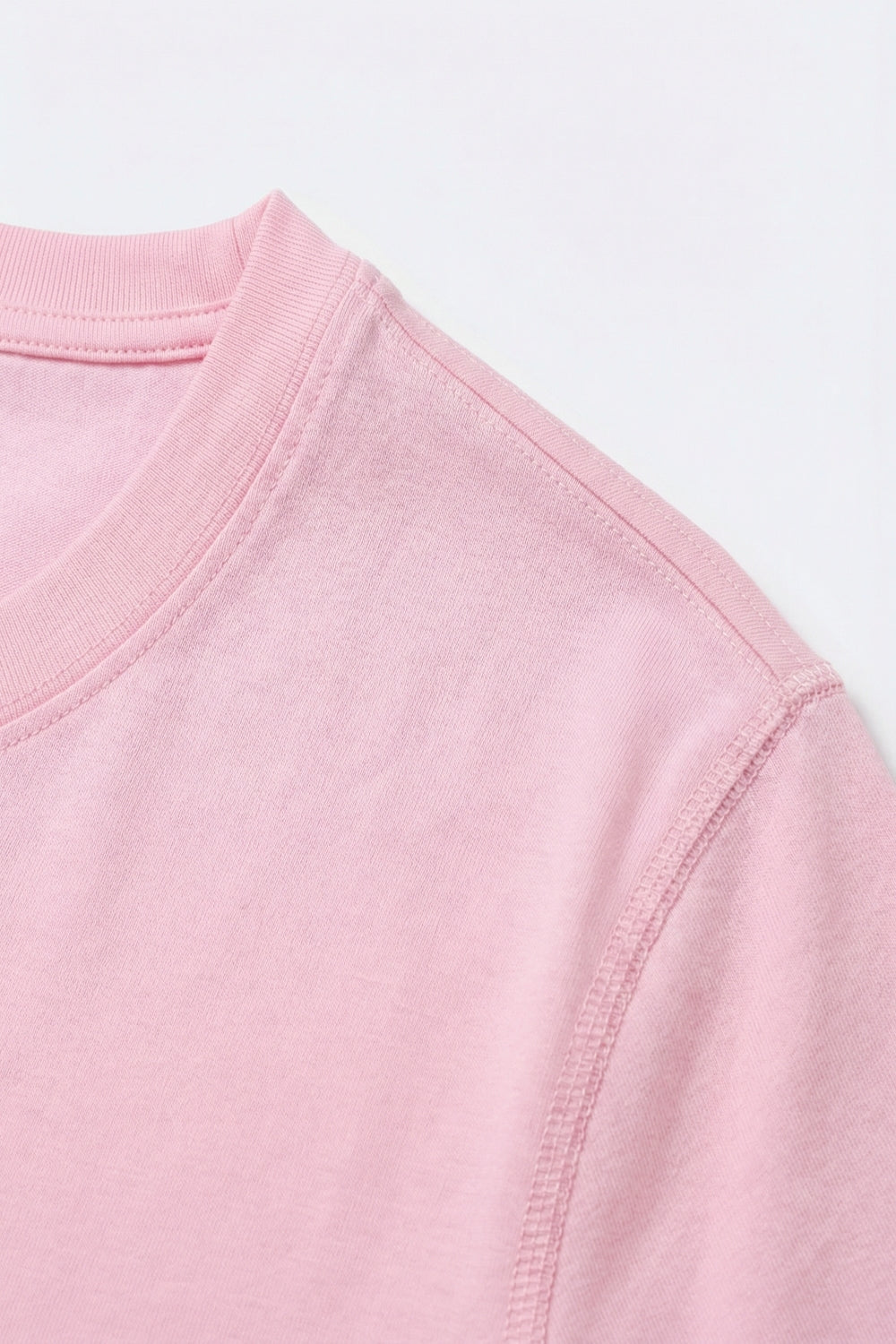 Lightweight Soft Viscose T-Shirt in baby pink - top