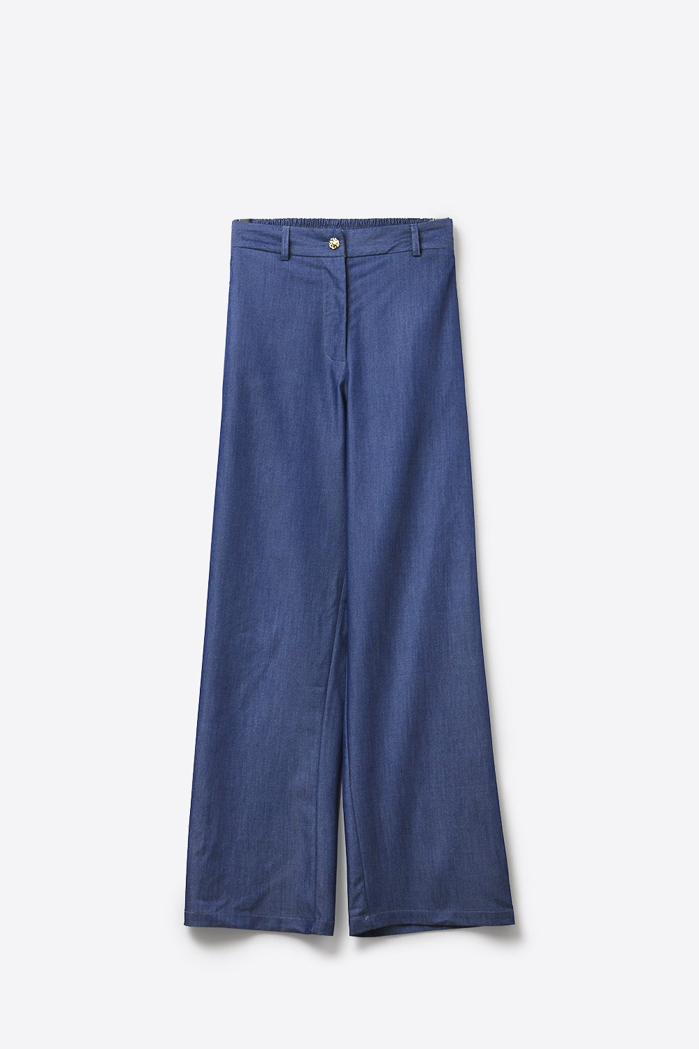 Sleeveless Button-Front Vest & Wide-Leg Trouser Set - jumpsuit