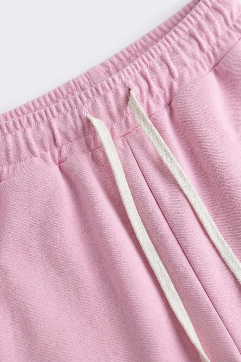 Relaxed Fit Drawstring jogger Pants in pink - trousers