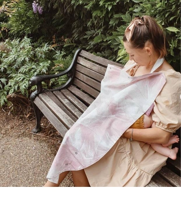 Feeding & Pumping Privacy Cover - Feather Nest - Nursing Covers