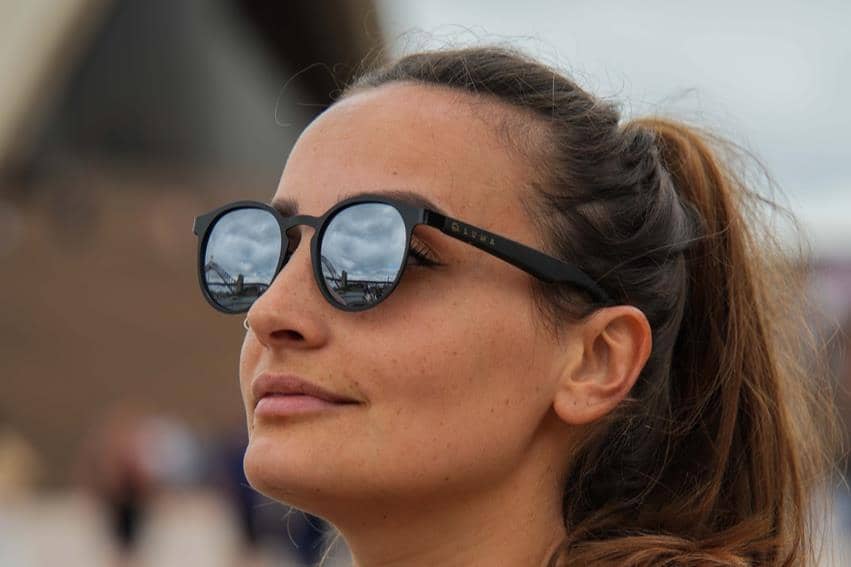 Luma Sunglasses - St Ives - Black/Silver - Clothing