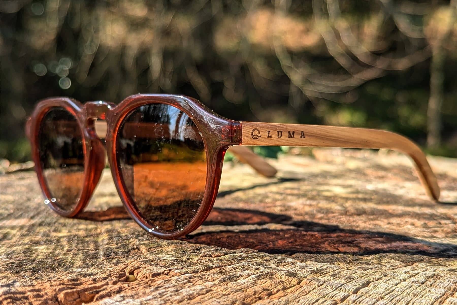 Luma Sunglasses - Clovelly - Amber - Clothing