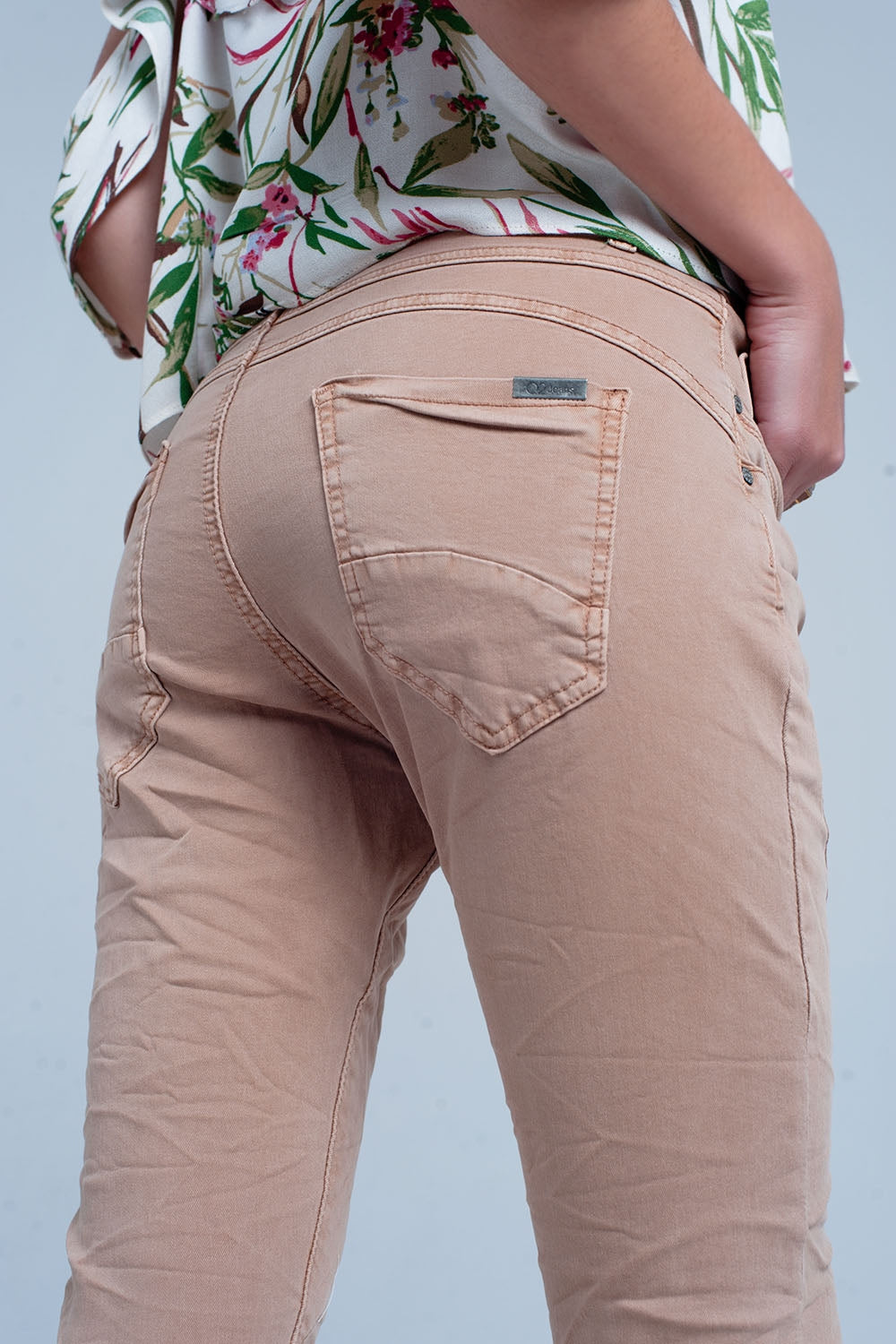 Brown crush jeans